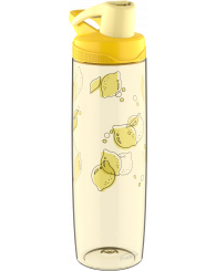 Bouteille d'eau avec levier JAUNE (24oz/750ml) TRUDEAU (no 04722209)