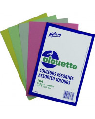 Tablette de papier journal brouillon Alouette (6x9'') (15x23cm) @104f. HILROY (No 46-075)