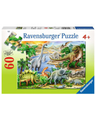  Casse-tête - La vie préhistorique 60 mcx - RAVENSBURGER