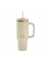 Gobelet isotherme (30oz/887 ml) en acier inoxydable Contigo Streeterville (Blanc lait d'avoine) (no 2221417) (Jusqu'à épuisement des stocks!)