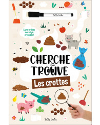 Cherche et trouve - Les crottes - PETITS GÉNIES