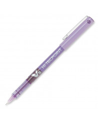 Stylo à bille roulante Hi-techpoint V5, ultra-fin VIOLET (no BXV5-PE)