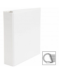 Relieur de présentation (anneaux en D) Offix/Business Source (2 po.) BLANC