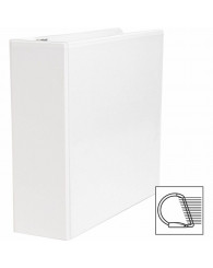 Relieur de présentation (anneaux en D) Offix/Business Source (3 po.) BLANC