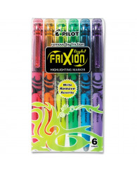 Surligneur effaçable FriXion® Light - paquet de 6 couleurs