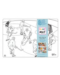 Napperon à colorier - Hockey - Funny Mat