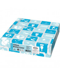 Couverture cartonnée DONVALE EarthChoice Bristol (22x28cm) format lettre @125f. BLANC