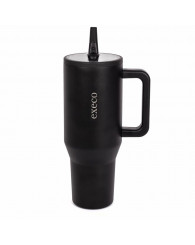 Gobelet isotherme (1,18 litre) en acier inoxydable recyclé EXECO noir (no XGT118BK)