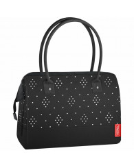 Boîte à lunch THERMOS (style sac à main) - Noir avec pois blancs (C552311004)