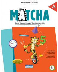 Matcha, 4e année - Cahiers d'apprentissage A/B - ISBN 9998201910253
