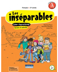Les inséparables, 5e année - Cahiers d'apprentissage A/B - ISBN 9998202010020