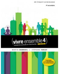 Vivre Ensemble Sec. 4, 2e édition, Cahier de savoirs et d'activités + eText (no 13304) - ISBN 9782761360197