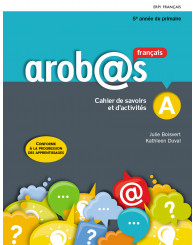 Arobas 5e année - cahiers de savoirs et d'activités A/B + Aide-mémoire + Ens. num. (ancien code 9782761360296) - ISBN 9782766155064