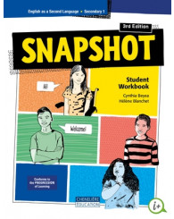 Snapshot, 3rd Edition - Secondary 1 Student Workbook AND Magazine - Print version - ISBN 9998202410035