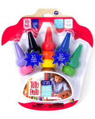 TUTTI FRUTTI - Premiers crayons de cire à doigts @10 (no BJTT15105)