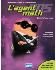 L'agent math 005, 5e année, cahier d'exercices (no 211822) - ISBN 9782761737487