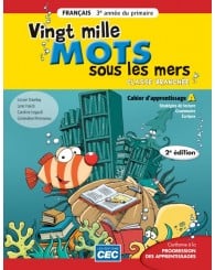 Vingt mille mots sous les mers, 3e année-cahiers A/B-2e édition (no 214665) - ISBN 9782761765480