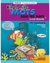 Vingt mille mots sous les mers, 4e année-cahiers A/B-2e édition (no 214668) - ISBN 9782761765510