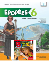 COMBO: Épopées/Bizz 6e année - Cahiers d'apprentissage (no 221277) - ISBN 9782766206858