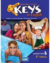 The New Keys to English-Activity Book B-2nd edition (couverture mauve) (no 251676) - ISBN 9782761739245
