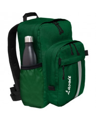 Sac à dos LAVOIE - Chic Choc (24 litres) VERT FORÊT (avec poche pour la gourde d'eau) 