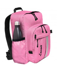 Sac à dos LAVOIE - Chic Choc (24 litres) ROSE (avec poche pour la gourde d'eau)