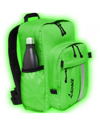 Sac à dos LAVOIE - Chic Choc (24 litres) VERT FLUO (avec poche pour la gourde d'eau)