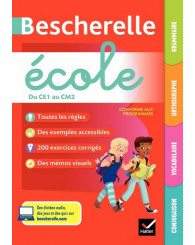Bescherelle : École (Français) du CE1 au CM2 - éd.2020 -  ISBN 9782401061217 (non remboursable!) 