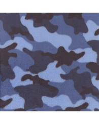 Doudou sieste (couverture de repos) CAMOUFLAGE (bleu)