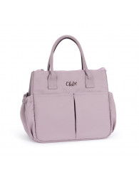 Boîte à lunch (style sac à main) CLÉO - LILAS (no C24395PE)