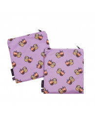 Pochette à collation (ens. de 2) EXECO - BRETZEL (no EX24501PK)
