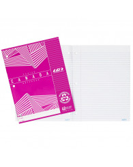 Cahier Canada LIGNÉ LOUIS GARNEAU (40 pages) (couverture laminée) (grand format) (no 412315) - ROSE