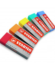 Gomme à effacer couleurs legend STABILO ass. (no 1198)