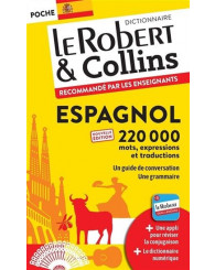 Dictionnaire Le Robert & Collins format de POCHE (Français-Espagnol / Espagnol-Français) (anc.code 9782321017721) - ISBN 9782321018353
