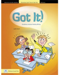 Got it! Intensive English-Workbook-2e année du 3e cycle-6e année du primaire (no 4195) - ISBN 9782765507505 (jusqu'à épuisement des stocks!)