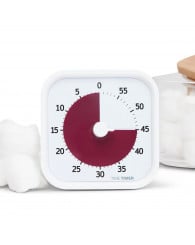 Time Timer MOD (édition maison) - 60 minutes - blanc coton