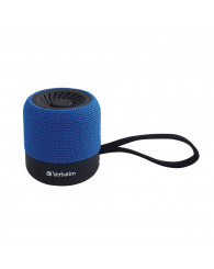 Mini haut-parleur sans fil et Bluetooth Verbatim - BLEU (*incluant 0,25$ d'écofrais) (no 70229)