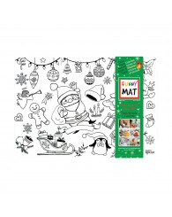 Napperon à colorier - Noël - Funny Mat