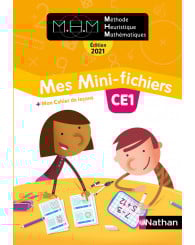 M.H.M. Mes Mini-fichiers CE1 + Mon Cahier de leçons (édition 2021) - ISBN 9782091251059 (Jusqu'à épuisement des stocks!)