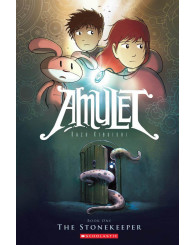 Amulet book #1: The Stonekeeper - Scholastic - ISBN 9780439846813