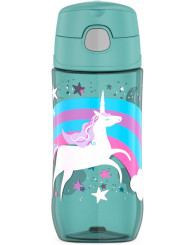 Bouteille d'hydratation en plastique TRITAN (470 ml) THERMOS - Licornes (GP4042UN6)