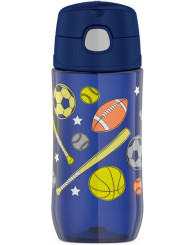 Bouteille d'hydratation en plastique TRITAN (470 ml) THERMOS - Bleu-sports (GP4042AS6)