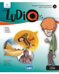LudiQ 6e année - Cahiers d'apprentissage A/B (incluant le carnet des savoirs et le carnet de révision) (no 220792) - ISBN 9782766203505
