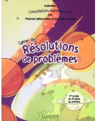 Cahier de résolution de problèmes - 4e année - Constellations mathématiques - ISBN 9782760171183