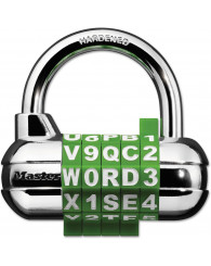 Cadenas à combinaison WORD COMBO MASTER LOCK (no 1534D)