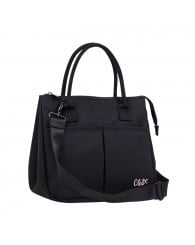 Boîte à lunch (style sac à main) CLÉO - NOIR (no C22395BK)