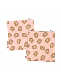 Pochette à collation (ens. de 2) EXECO - BRETZEL (no EX24501PK)