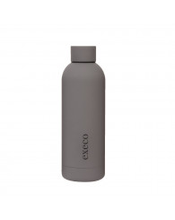 Bouteille isotherme (500 ml) EXECO - GRIS fini velours (XGB501SGY)