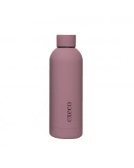Bouteille isotherme (500 ml) EXECO - ROSE fini velours (XGB501SPK)