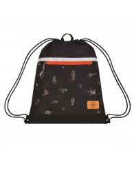 Sac fourre-tout nanö (COUNTRY) noir et orange